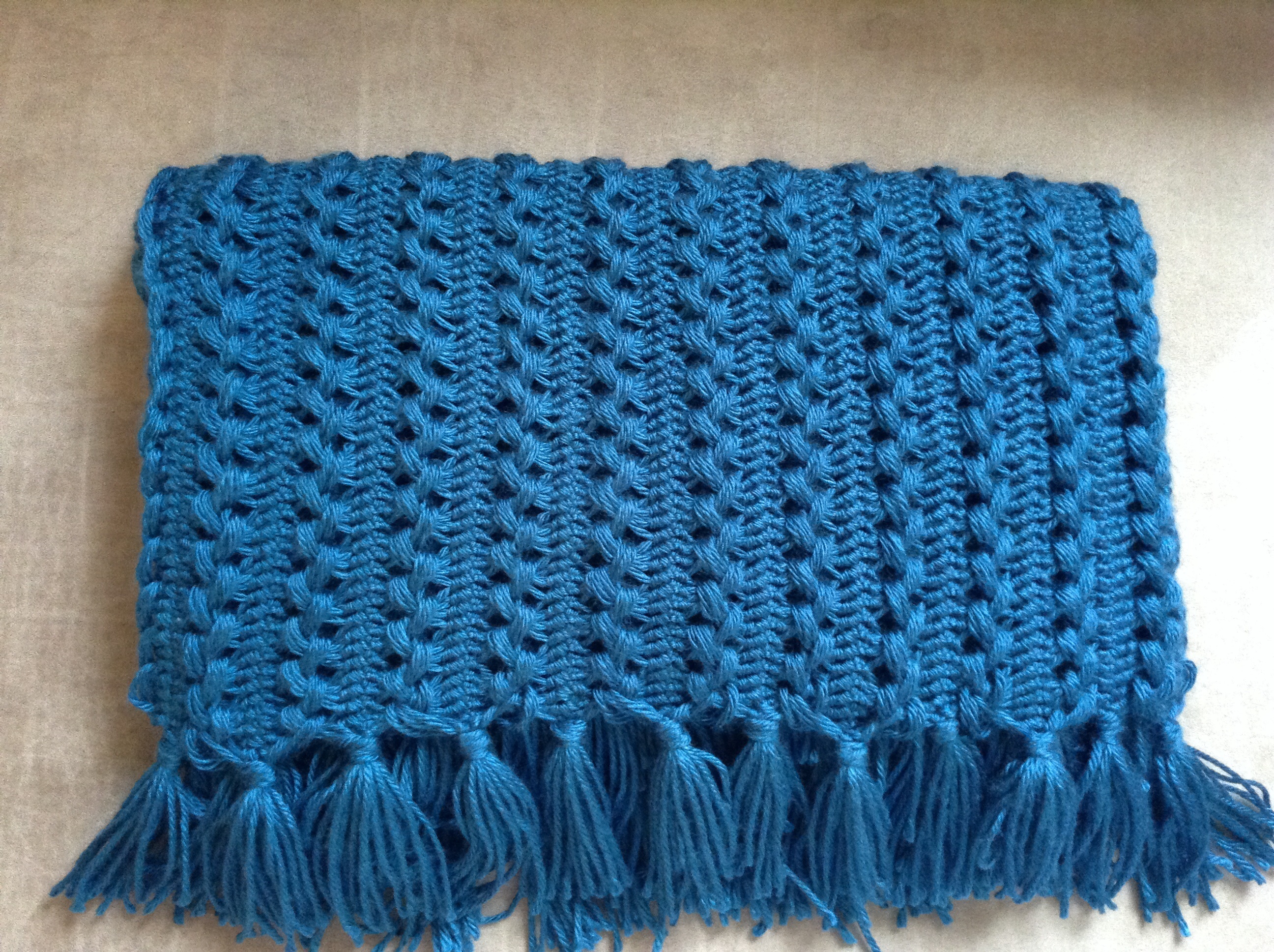 Hairpin Lace Baby Blanket Kickin Crochet